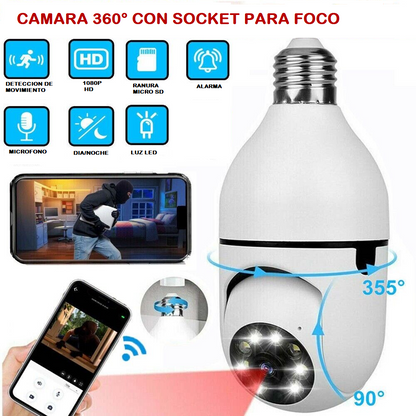 Foco Cámara Full HD 360