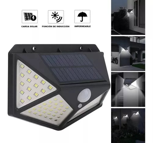 LAMPARA SOLAR 100 LUCES LED