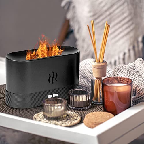 Humidificador Difusor de Aroma tipo Fuego